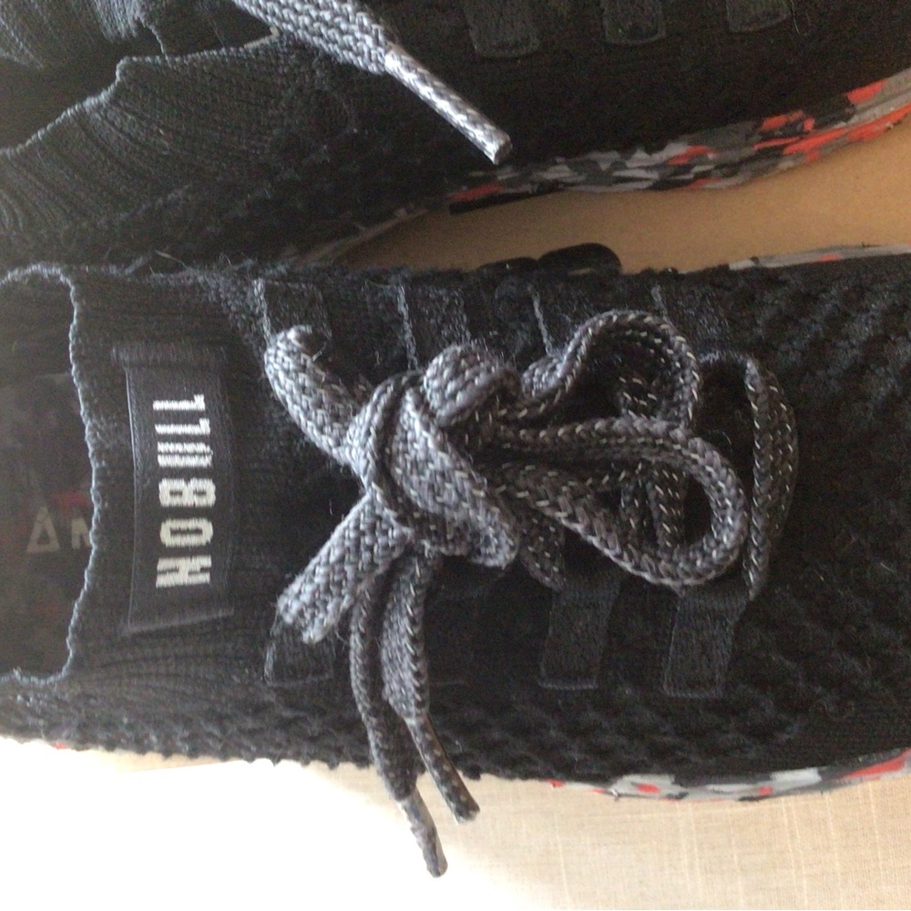 NOBULL Black and Red Women's Sneakers - Picture 3 of 4